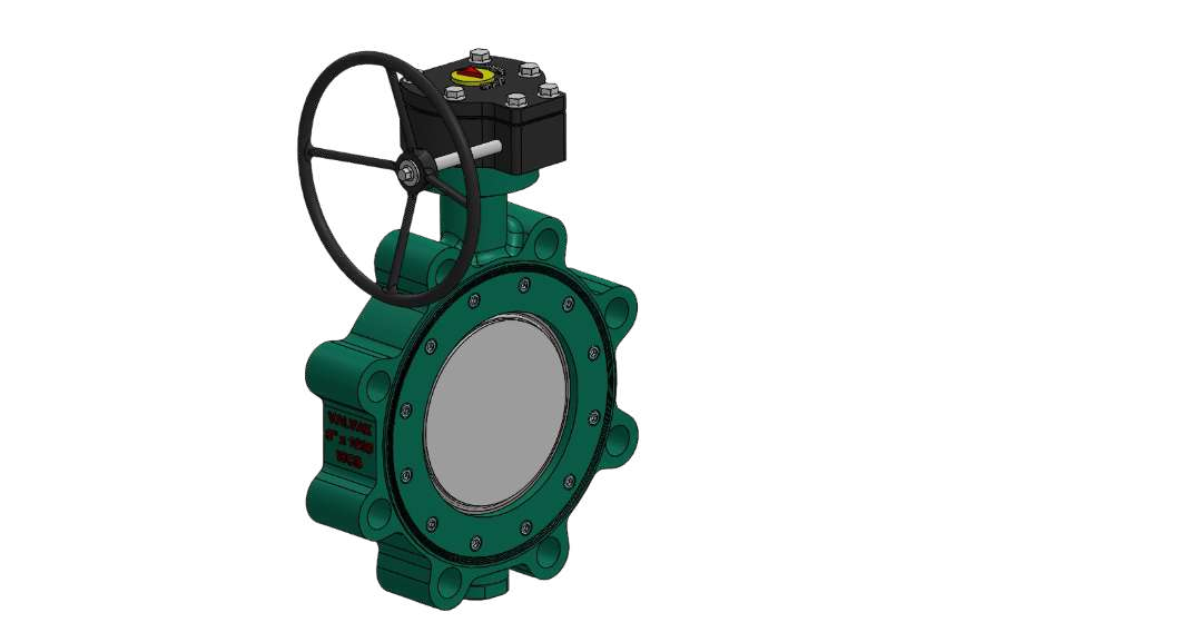Butterfly valve range image